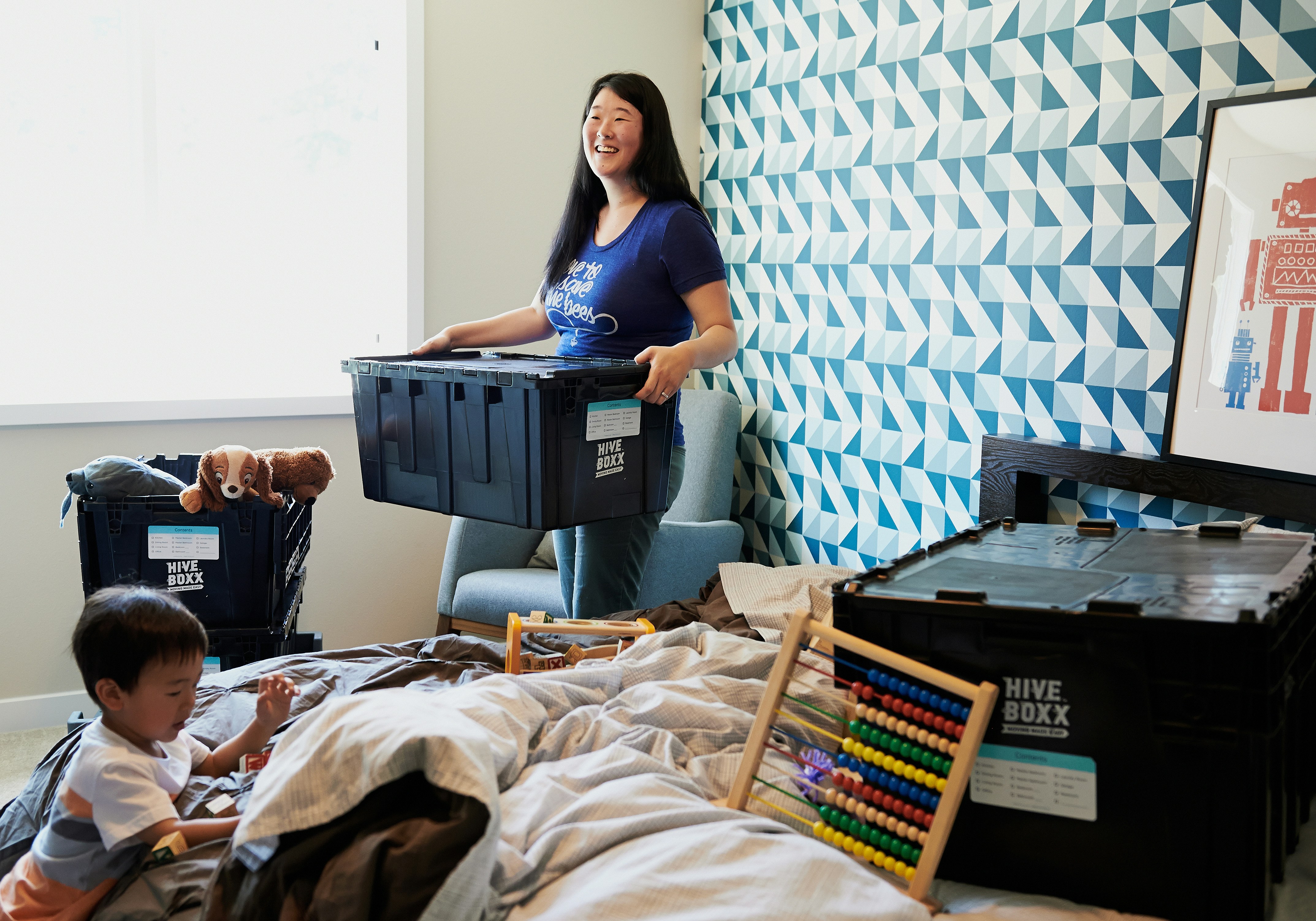 organizing a storage unit